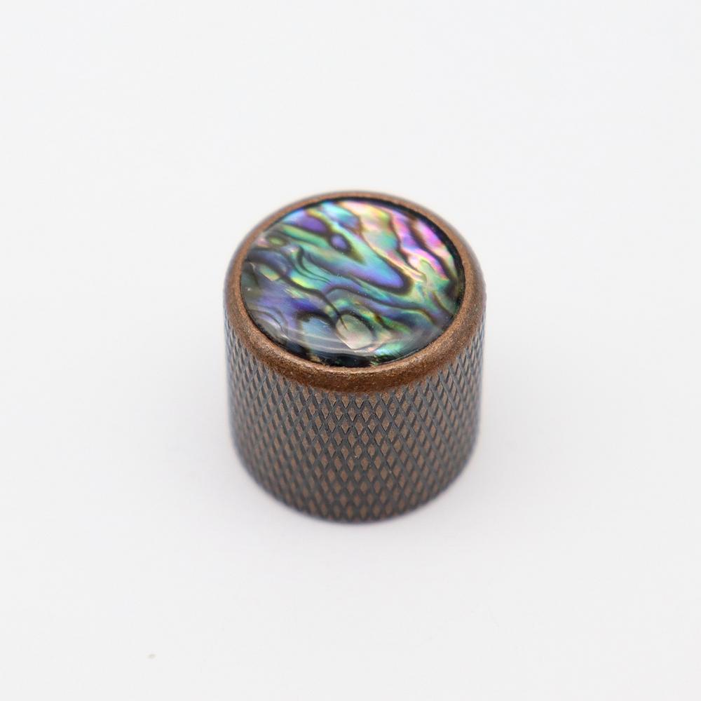 1Pcs2Pcs Metal Guitar Knobs Abalone Top With Inlaid Shell Guitar Knobs