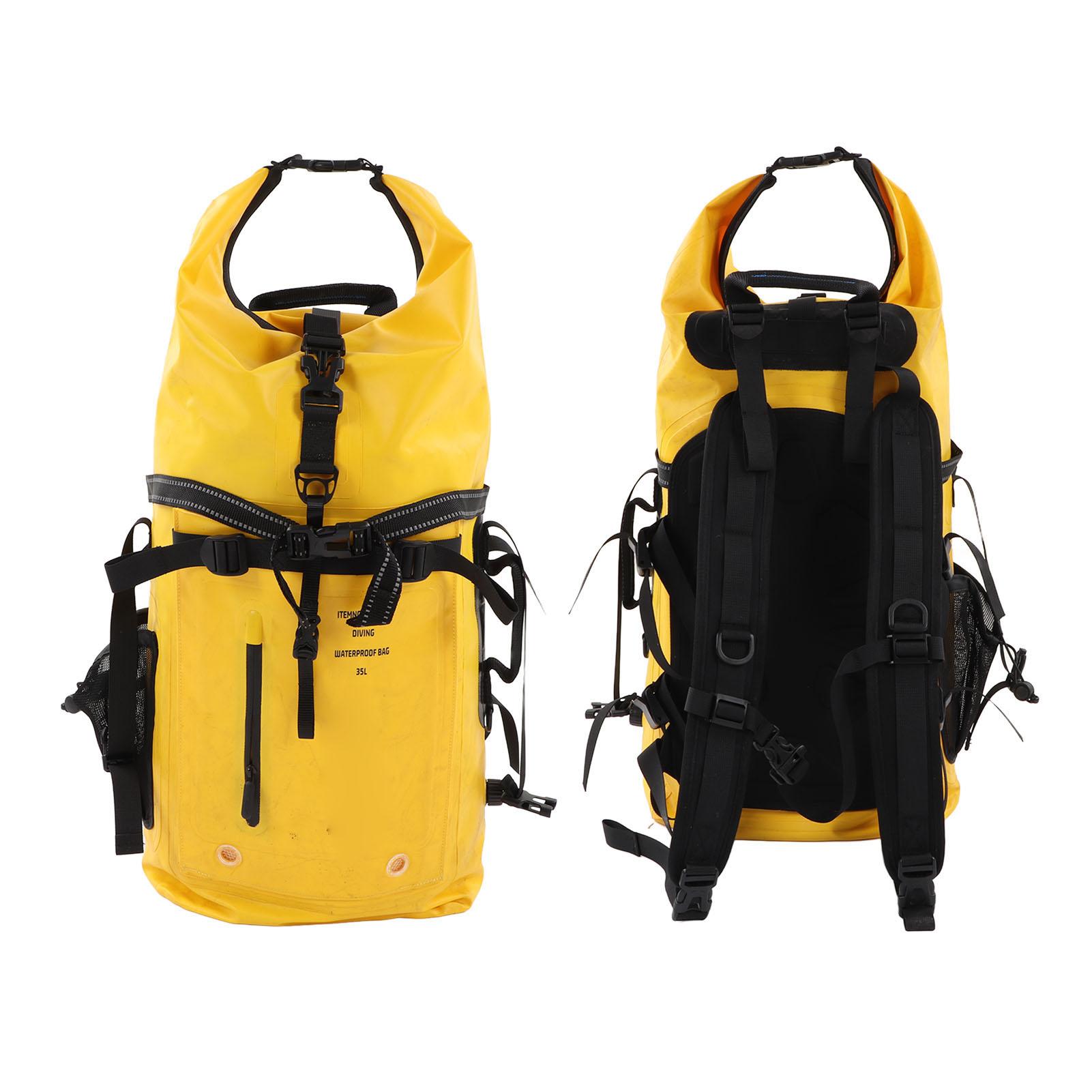 

Swimming Bag Waterproof Flipper Bag 500D Nylon PVC 35L Multifunctional Tr Resistant Outdoor Backpack for Swim Bch