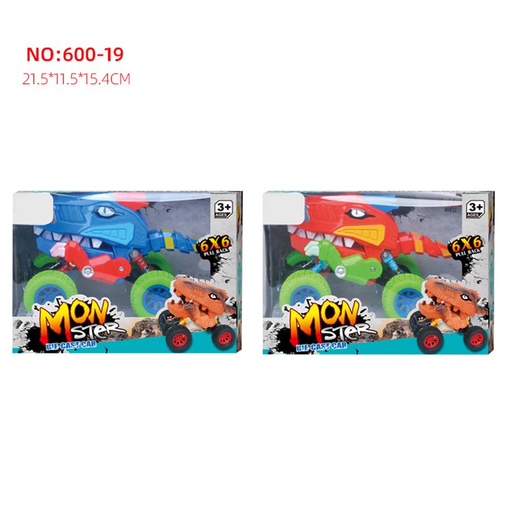 

NO.KK Monster Truck Pull Back Модель автомобиля для детей, развивающая игрушка, рождественский подарок, подарочные транспортные средства, мини-автомобиль #19.