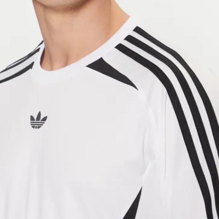 adidas Adicolor Teamgeist Tee White/Black Men Streetwear JP1113