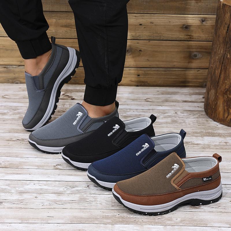 Shoes Men's casual shoes Large size single shoes Breathable and non-smelly feet Mesh shoes Versatile men's shoes
