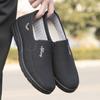 Stepping Shoes Soft Sole One Pedal Casual Shoes Breathable Lightweight Cloth Shoes Men