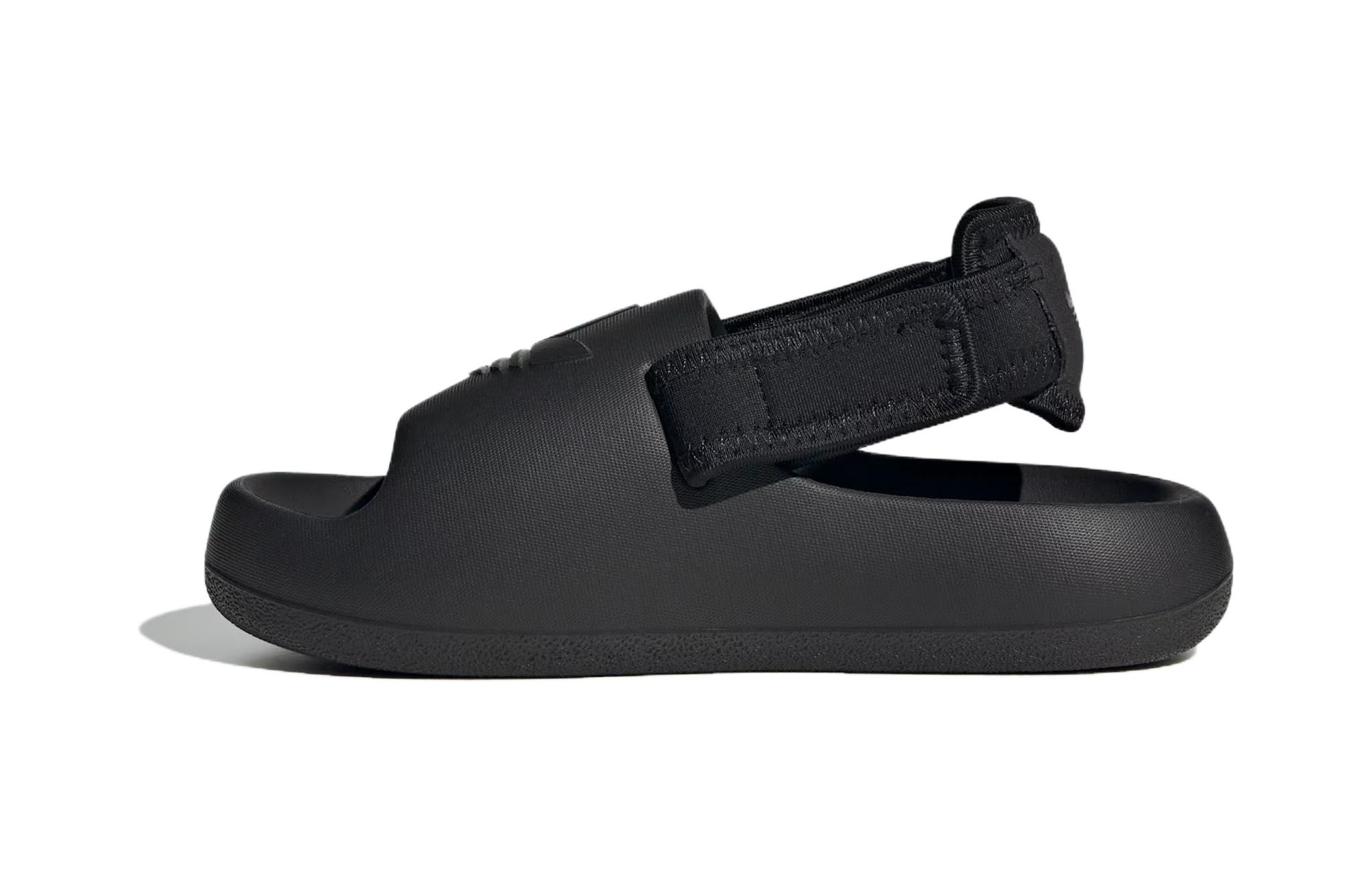 Adidas Originals ADIFOM ADILETTE Adifom Adilette Comfortable Abrasion Resistant Children s Sandals Black IG8167 34