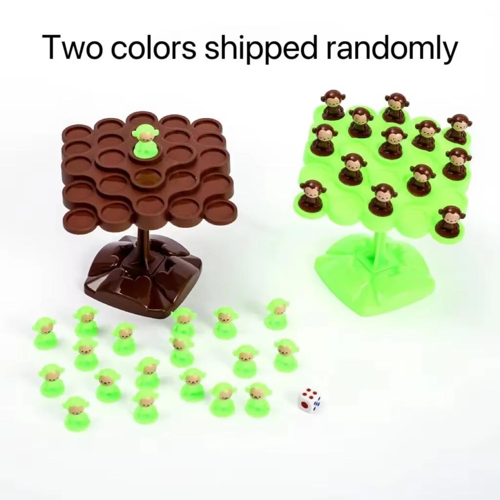 Kreatywna zabawka do równoważenia drzewa, cyfrowa małpka, waga edukacyjna, gra planszowa z liczbami, zabawki edukacyjne dla dzieci, zabawka matematyczna Montessori