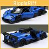 F Pagani Zonda Diecast Alloy Car Model With Opening Doors For Gift Display And