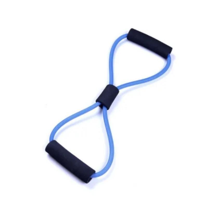 Yoga Gum Fitness Resistance 8 Word Resistance Rubber Bands Chest Expander Rope Elastic Band Expander Workout Gym Exercise High Quality