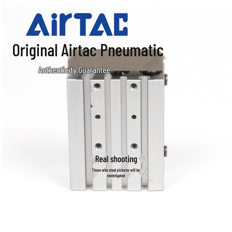 AirTAC Triaxial Cylinders with Guide Rods: Models TCM16X60S, TCM16X70S, TCM16X75S.
