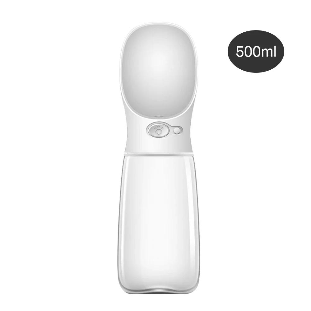 350ML 550ML Portable Pet Dog Water Bottle Travel Puppy Cat Drink Bowl Outdoor Outside Portable Pet Feeder Dispensador