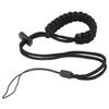 Hand Woven Diving Wrist Strap Dive Wrist Lanyard for Mobile Phone Action Camera Series Black