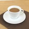 White coffee cups and saucers, set of 5, hotel-grade, commercial use, made in Japan