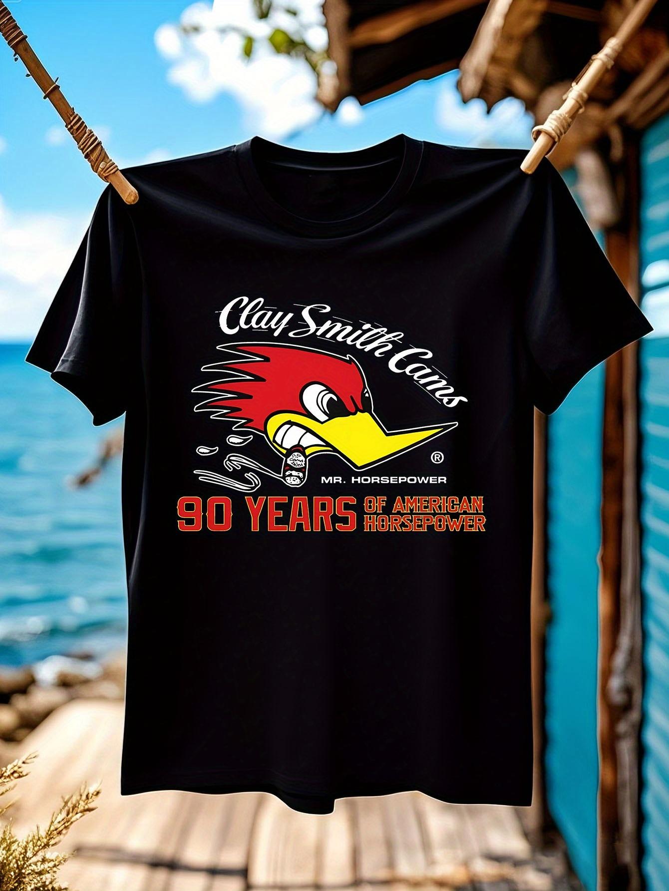 Clay Smith Cams 90th Anniversary Drag Racing Graphic Tshi... M