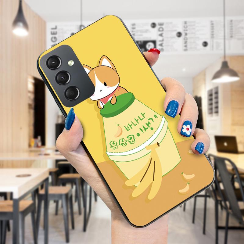 Painted Pattern Phone Case Shockproof Soft Silicone TPU Protective Phone Casing for Samsung Cover