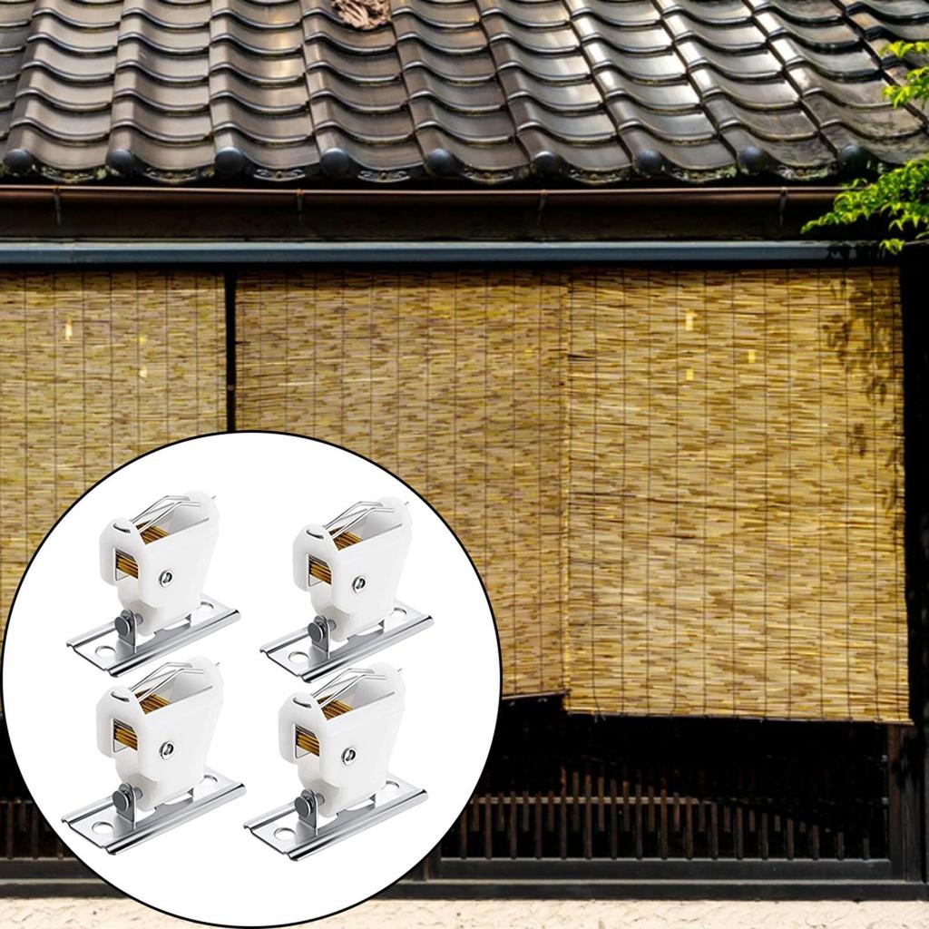 4x Roman Shade Cord Lock Hardware do okna akcesoriów do zasłon w domowym biurze
