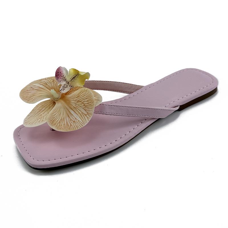 

Fairy Style Women s Petal Beach Flip Flops - 2025 Summer Evening Collection 36 розовый