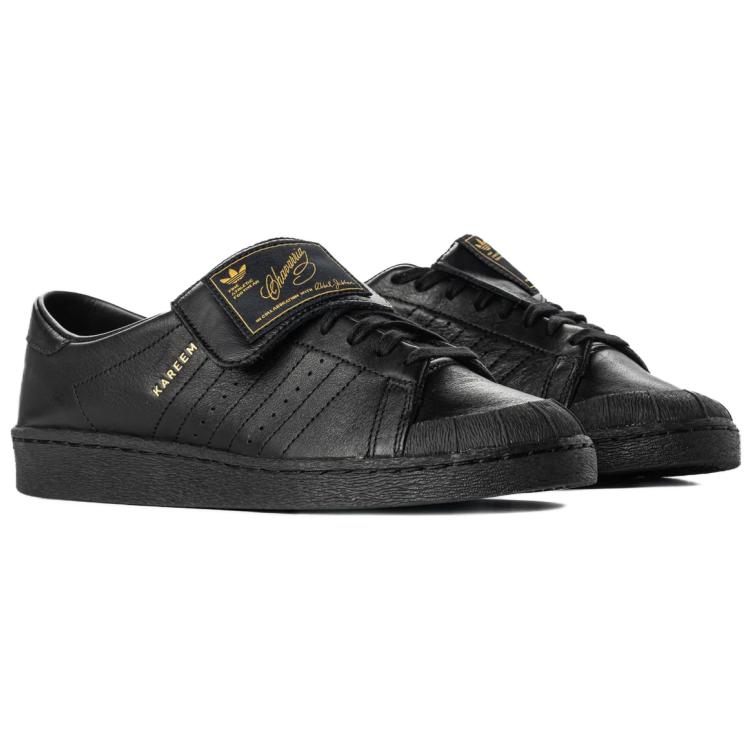 Willy Chavarria x adidas Jabbar Low Schwarz Unisex Sneaker Core-Black Gold-Metallic HQ4867