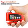 Motorrad Fahrrad Lock Alarm Sicherheit Schutz Vorhängeschloss Disc Aluminium Legierung Anti-Diebstahl Erinnerung Seil Lock Beutel Motorrad Zubehör
