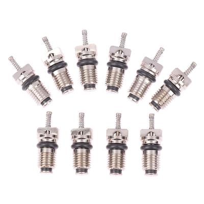 10Pcs Innovative Heat Resistant Car Accessories For Ac R134A  Automotive Air Conditioning Valve Cores Needles Repair Kit