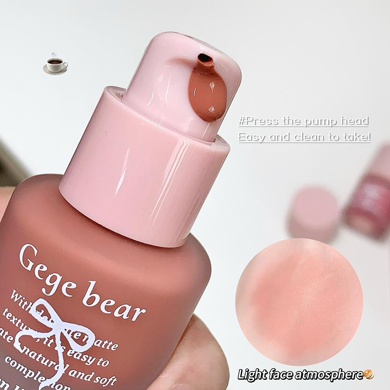 GEGE BEAR Oxygen Lightwelght Прозрачные жидкие румяна