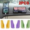 1/2/3pairs Self-Adhesive Multi-Functional Car Phone Holder Easy Navigation And Convenient Charging Bracket Bedrooms Kitchens