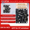 DC3.3-5.2V SF5A/ST5B Serial Port Mp3 Voice Chip Module Microcontroller Control Triggers Voice Module TF Card Custom Audio Module