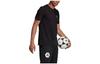Adidas Messi Soccer Jerseys Men's Black Moderate Straight Fit GL1988