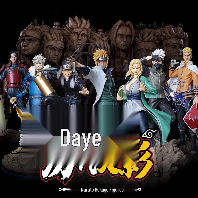 

Naruto Hokage Generations GK Model: Kakashi, Tsunade, Minato, Hashirama, Hiruzen