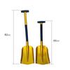 Telescopic Long Handle Aluminum Alloy Multifunctional Snow Shovel for Cars