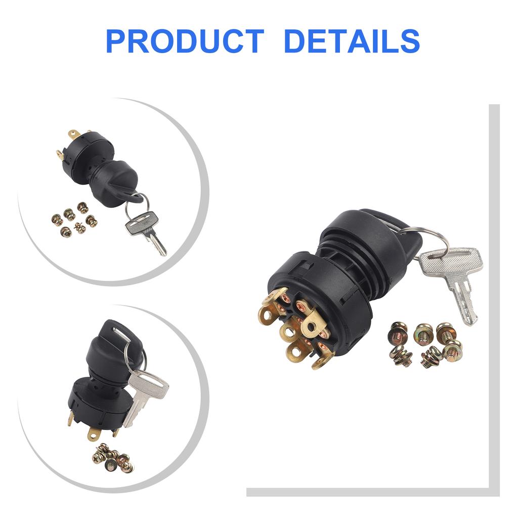 For JLG Lift For Ignition Switch Compatible with Models 400S 600A 600S 2030ES 2032E2 2646ES Designed for Direct Installation