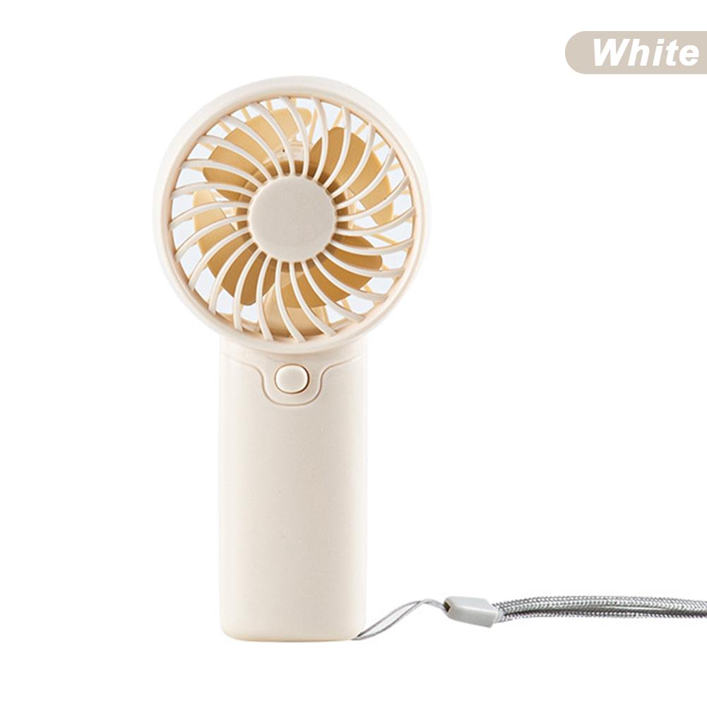 

Портативный мини-вентилятор, удобный креативный маленький вентилятор, карманный ручной вентилятор, легкий регулируемый милый маленький вентилятор, подарок для студента Other белый