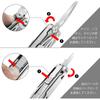 Swiss+Tech 16-in-1 Multi-Tool Pliers with Locking Feature, Cutter, Saw, Screwdriver, and Pouch for Outdoor and DIY Activities