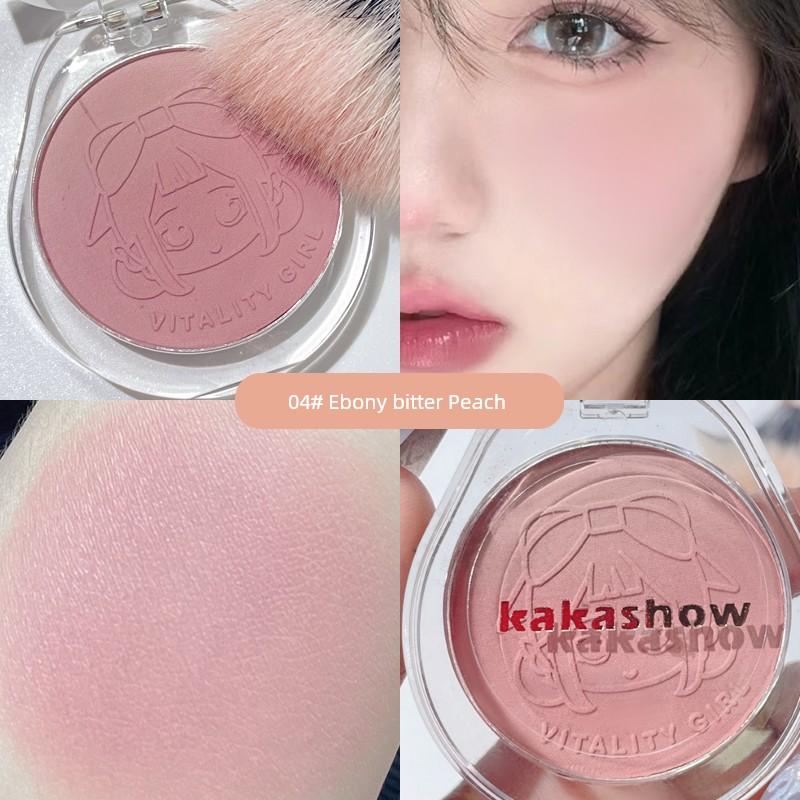 Roamwifi Double Blusher Nature Repair High Gloss Chin Purple Female Sun Red Nude Makeup Chin Blue Matte Brightening 2023 New Arrival