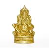 Lord Kuber Brass Statue for Home Temple | Product Dimensions - 2 X 3 X 5 Cm, Wedding
