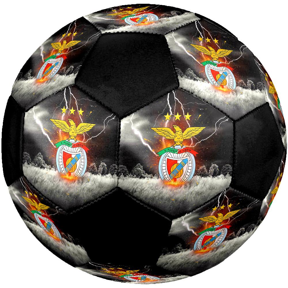 SL Benfica Soccer Ball Colorful All Ages Machine Stitched PVC Competition Ready Durable High-Bounce.SIZE5