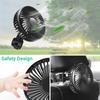 Baby Car  Fans for Backseat, USB Fan Clip on for Baby Car  Walking Camping Traveling Outside,USB Powered