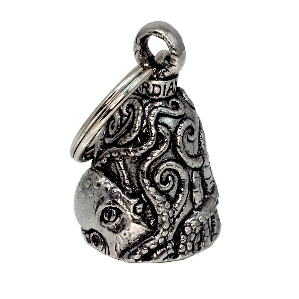 Guardian Bell USA AMGB-110 Made in USA Kraken Biker Amulet Keychain Traffic Safety Bell Amulet