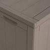 Garden Storage Box 180 L Brown PP with Wood Like Finish