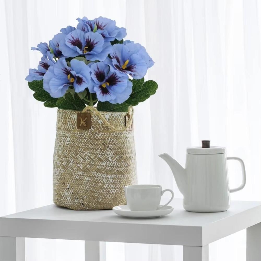 Dyed Edged Simulated Rose Bouquet DIY Floral Simulation Flowers Flower Bouquet  Photography Props