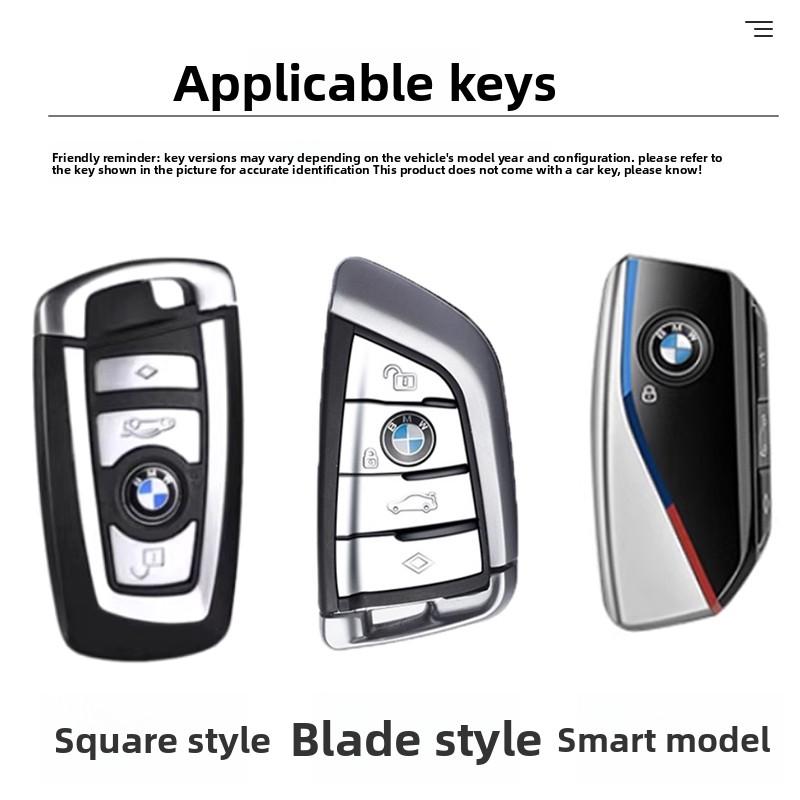 Car Remote Key Case Cover Shell Fob For BMW 1 3 5 7 Series X1 X3 X4 X5 F10 F20 F30 F18 F25 M3 M4 E34 E36 Keyless Accessories