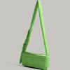 High-End Niche Underarm Bag Down Bag Mesh Pillow Bag Single Shoulder Handbag Winter New Crossbody Small Square Bag Trendy
