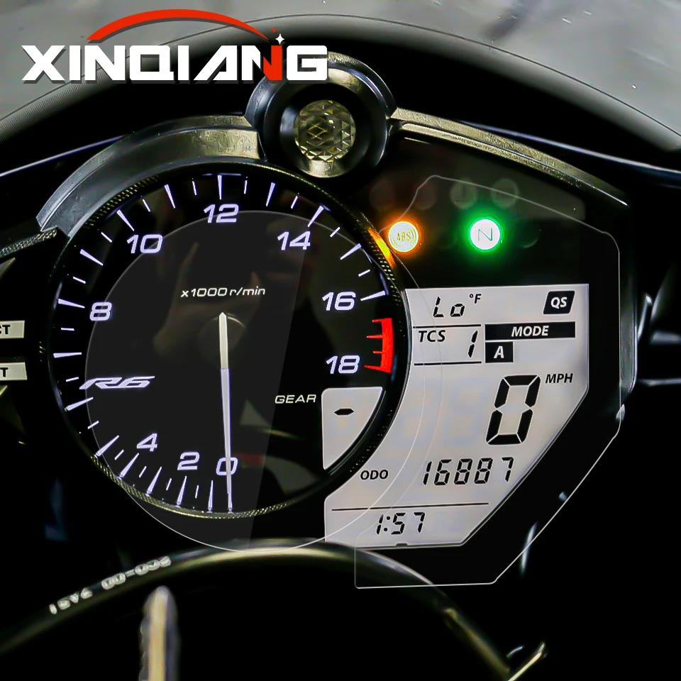 For Yamaha YZF-R6 17-22 YZF-R1 09-14 YZFR1 YZFR6 YZF R1 R6 Motorcycle Screen Dashboard TPU Protection Accessories 2PCS