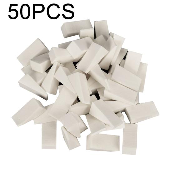 50Pcs Disposable Soft Sponge Nail Stampers Gradient Coloring Manicure Tools
