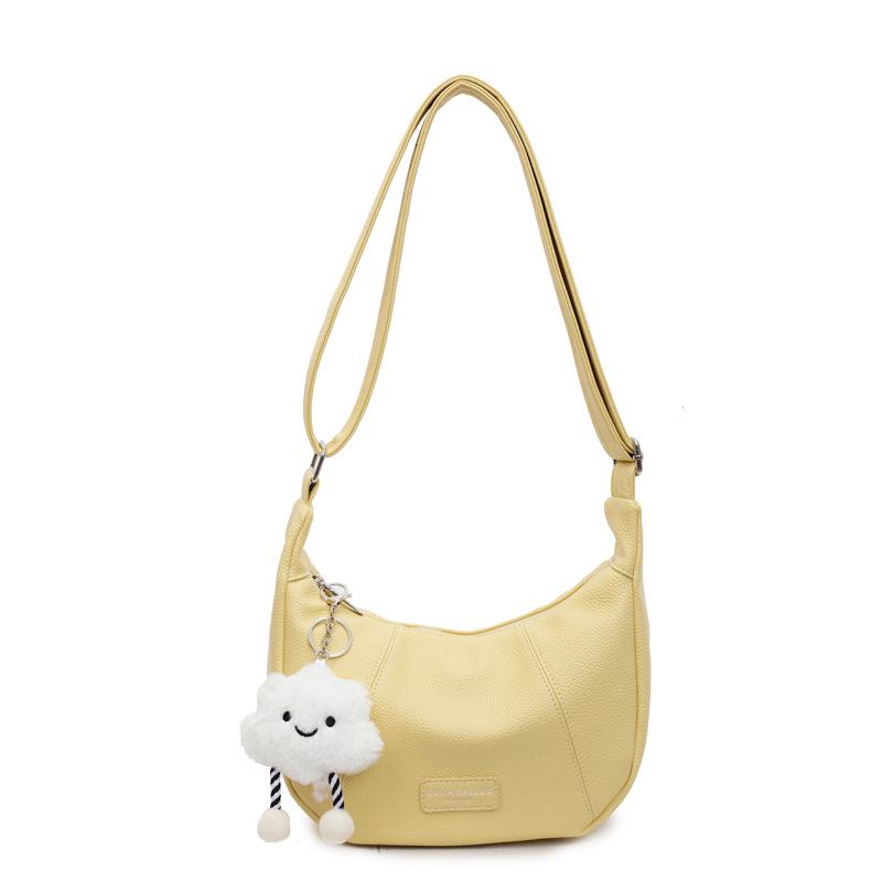 Fashion Bag Women's New Versatile Solid Color Shoulder Messenger Bag