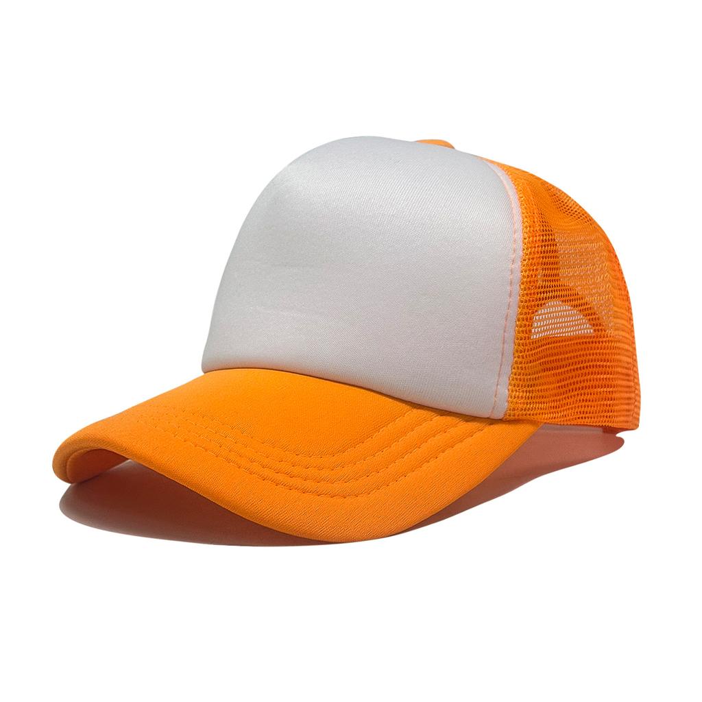 High Quality Custom LOGO 5 Panel Mesh Baseball Cap Print Embroidery Sponge Foam Trucker Hats