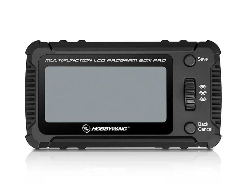 HOBBYWING LCD Program Box PRO Hobby Wing Radio Control XERUN Series PLATINUM Series ESC Japanese Notation Compatible Large Screen LCD Dial Bluetooth