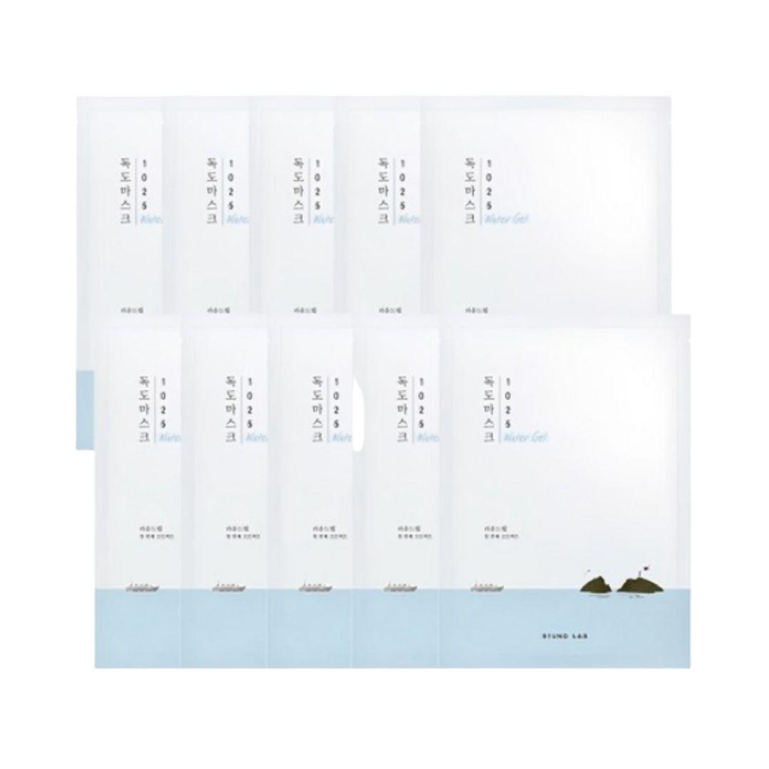 

ROUND LAB 1025 Dokdo Moisture Water Gel Mask Hydrating Face Sheet 30ml x10
