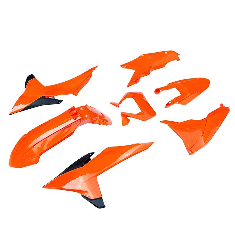 Fits 26 KTM/EXC/SXF/XCF Models: Full Fairings, Fenders, Fuel Tank and Side Covers, Light Covers, License Plates.