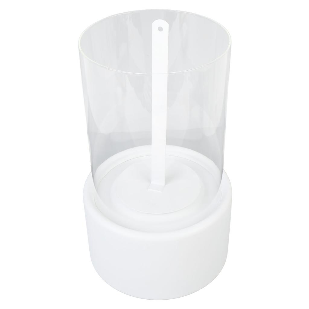 Tischkamin Tragbar Rauchfrei Innen Außen Tischkamin Mittelstück für Zuhause Weiß