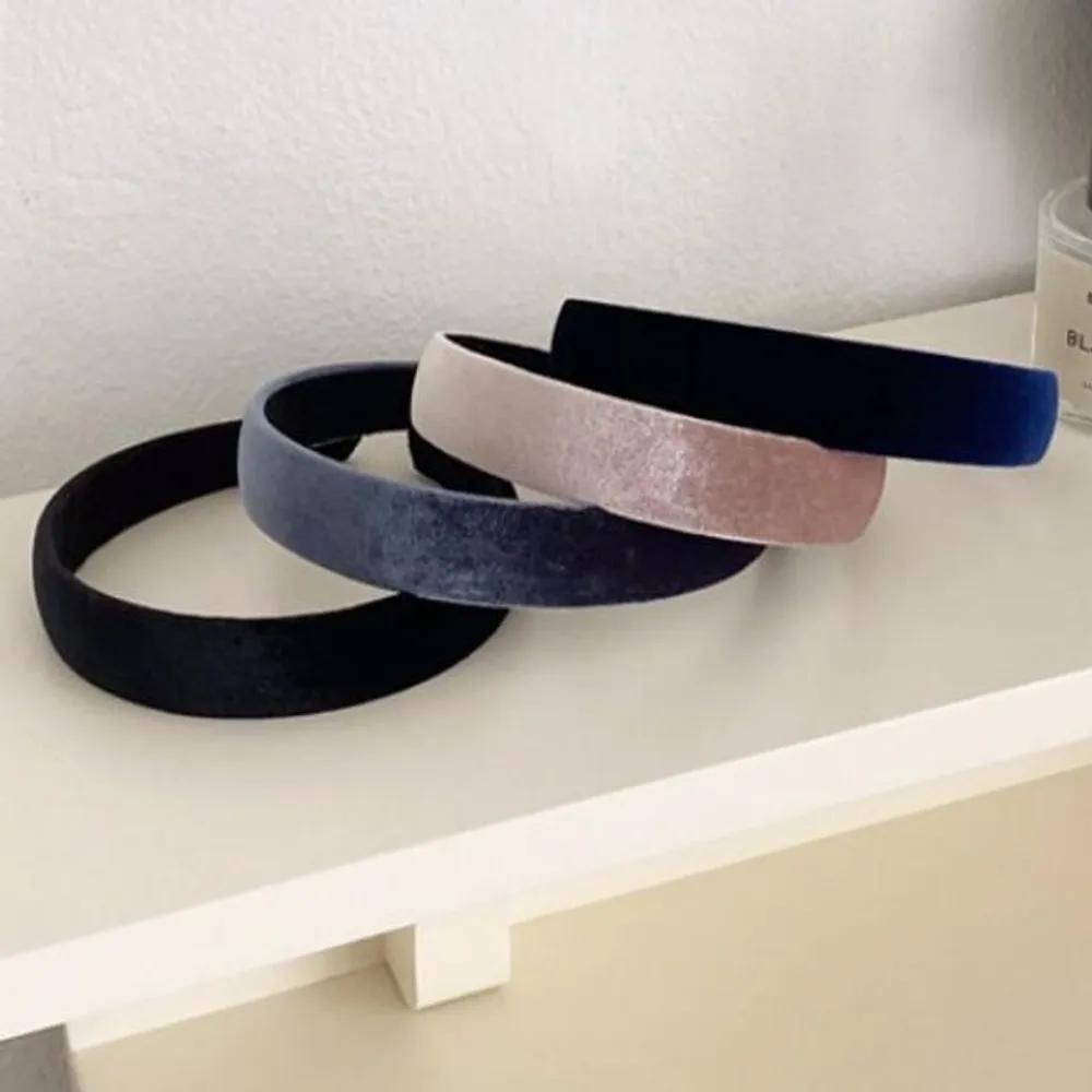 velvet hair band fashion accessory hair pin hairband beige