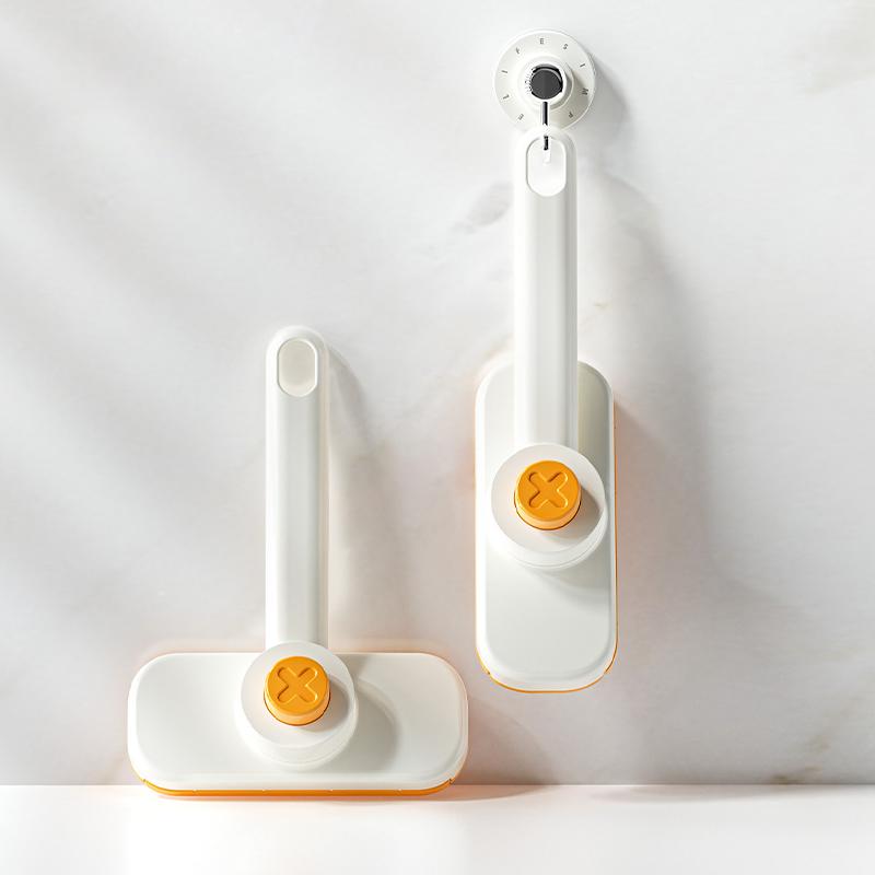 Face Towel Cleaning Brush One-Button Swab Mop Housework Bathroom Wall Cleaner