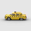 Taxi-Compatible Lego Mini MOC Building Blocks DIY Educational Car Toy Model